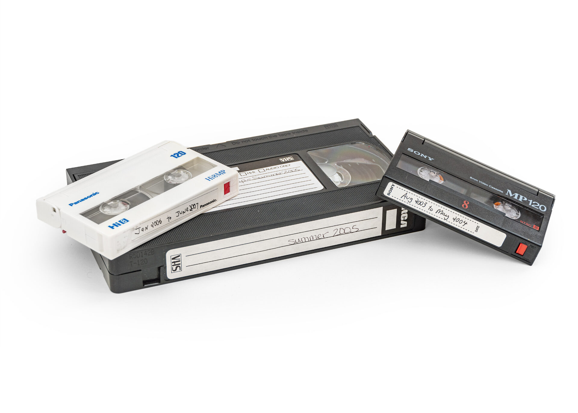 Collection of video tapes
